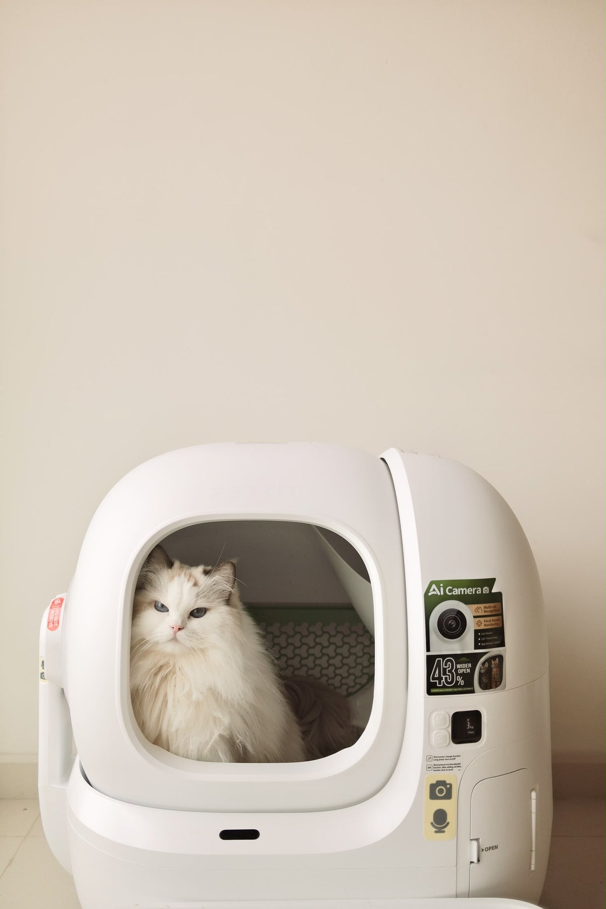 PETKIT PUROBOT MAX PRO 2 Self-Cleaning Cat Litter Box with Camera