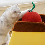 Cherry Pudding Cat Scratcher