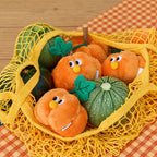 Pumpkin Cat Toy With A Stick
