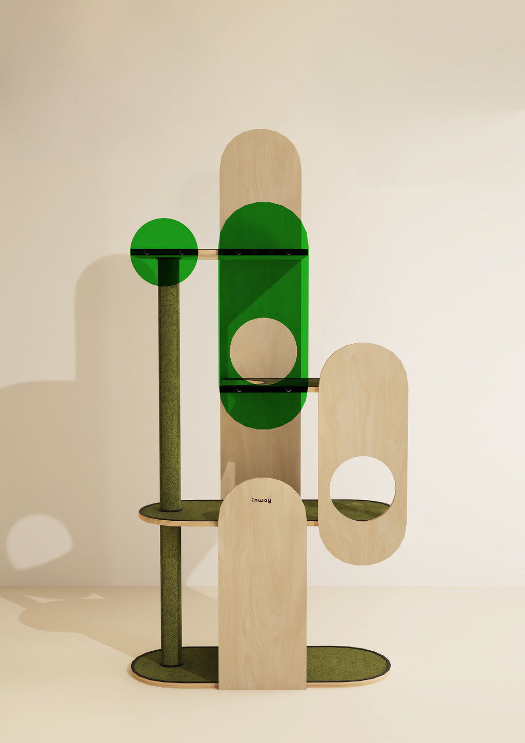 Paddle Pop Cat Tree (Green)