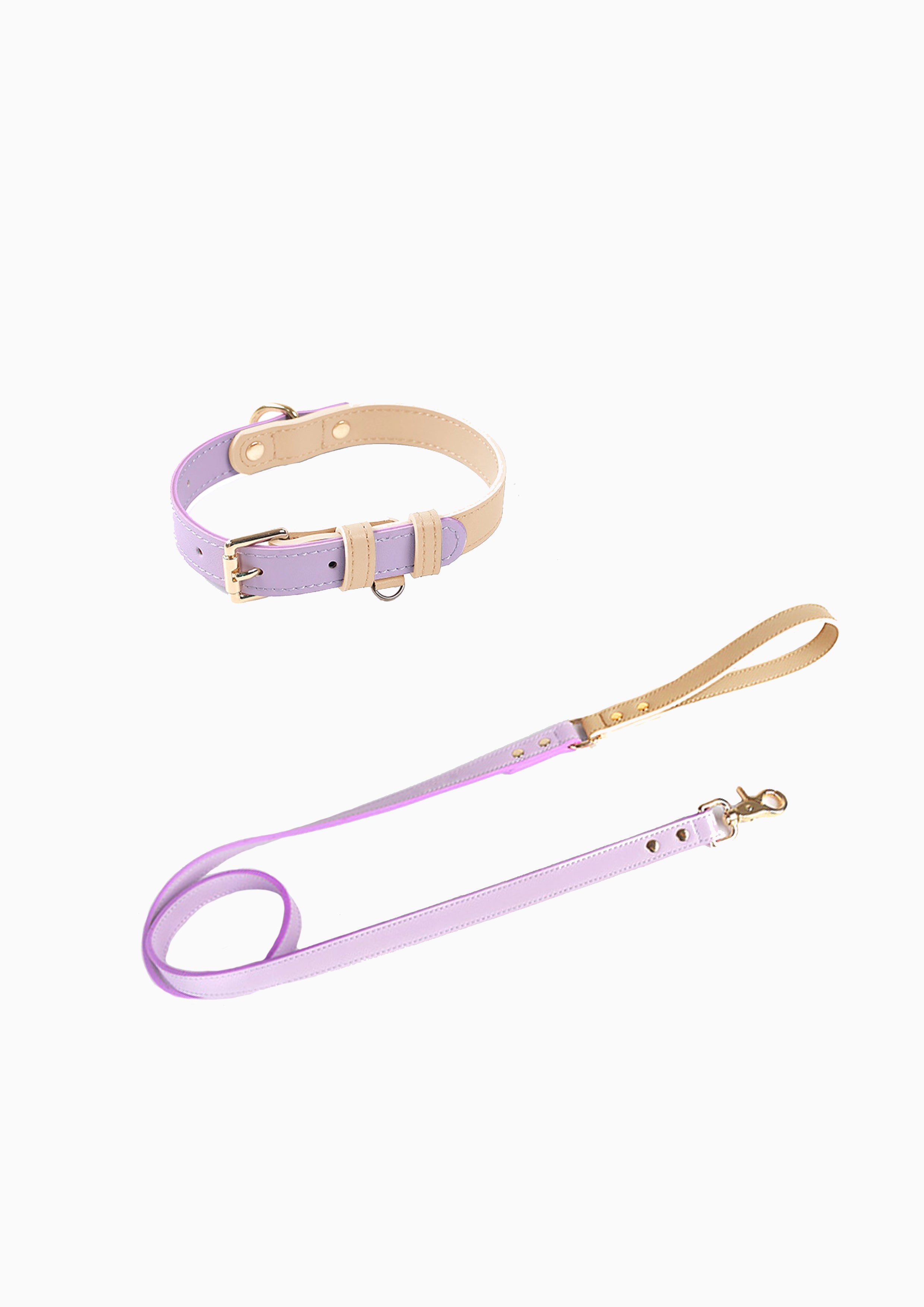 CURIO Collar & Leash Set (Lilac)