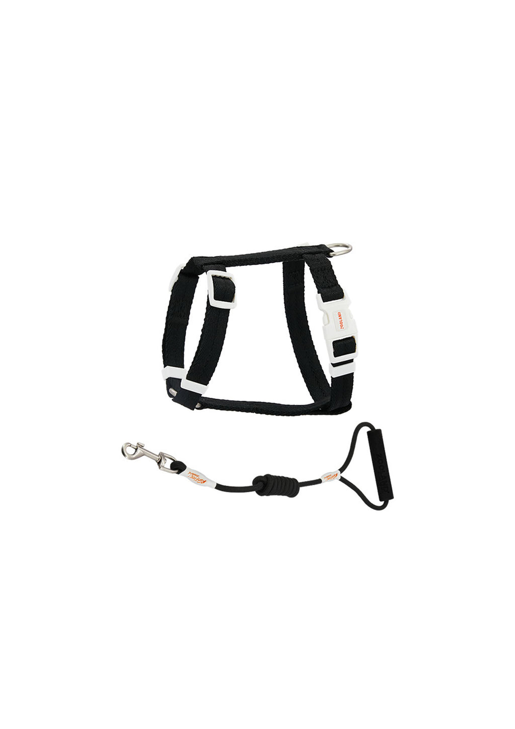 Zooland Harness & Leash Set (Black)