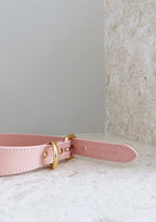 Leopard Wide Leather Collar
