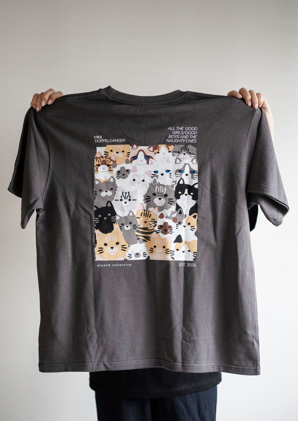Cat Hair, Everywhere Tee (Grey)