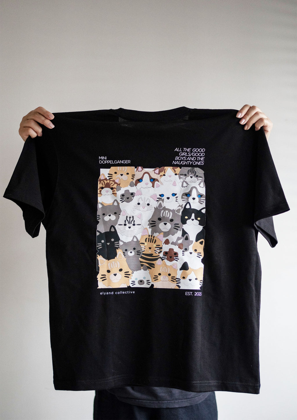 Cat Hair, Everywhere Tee (Black)