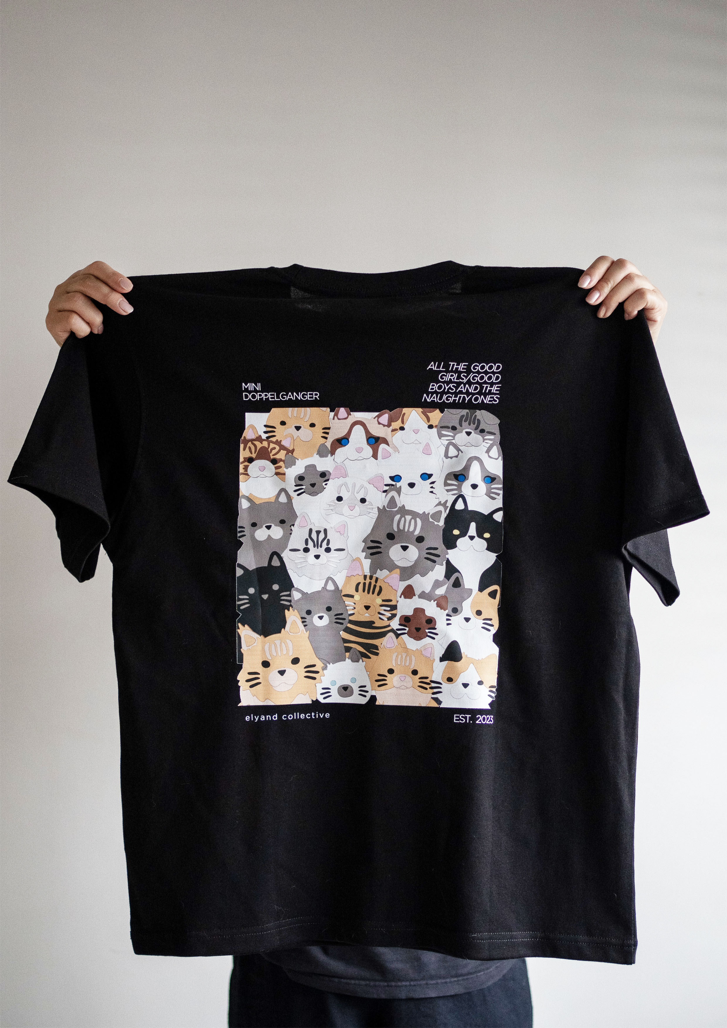 Cat Hair, Everywhere Tee (Black)