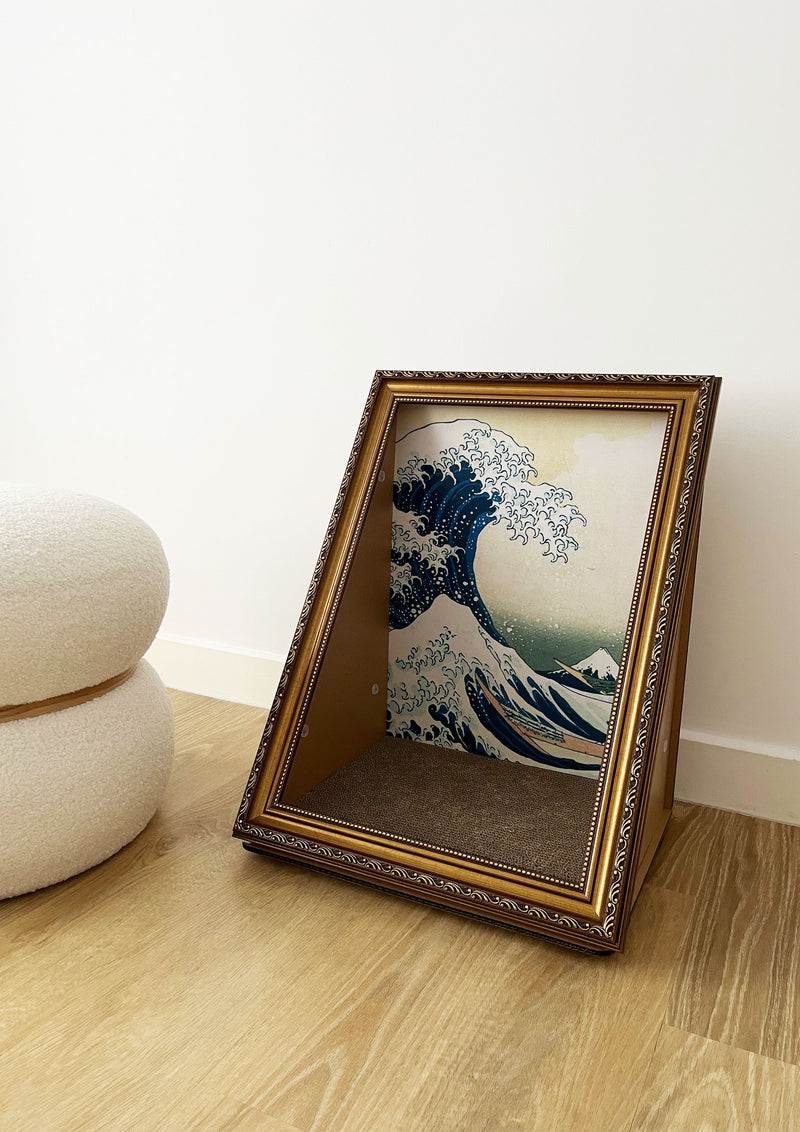 The Great Wave off Kanagawa - 3D Art Scratcher