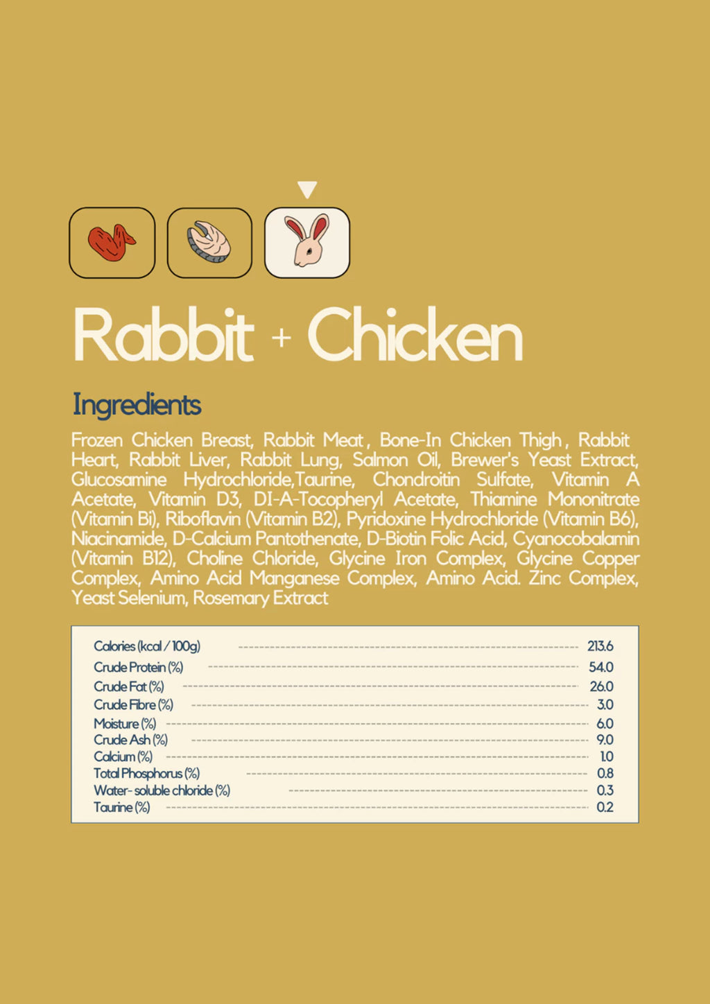 Freeze-dried Kibbles (Rabbit & Chicken)