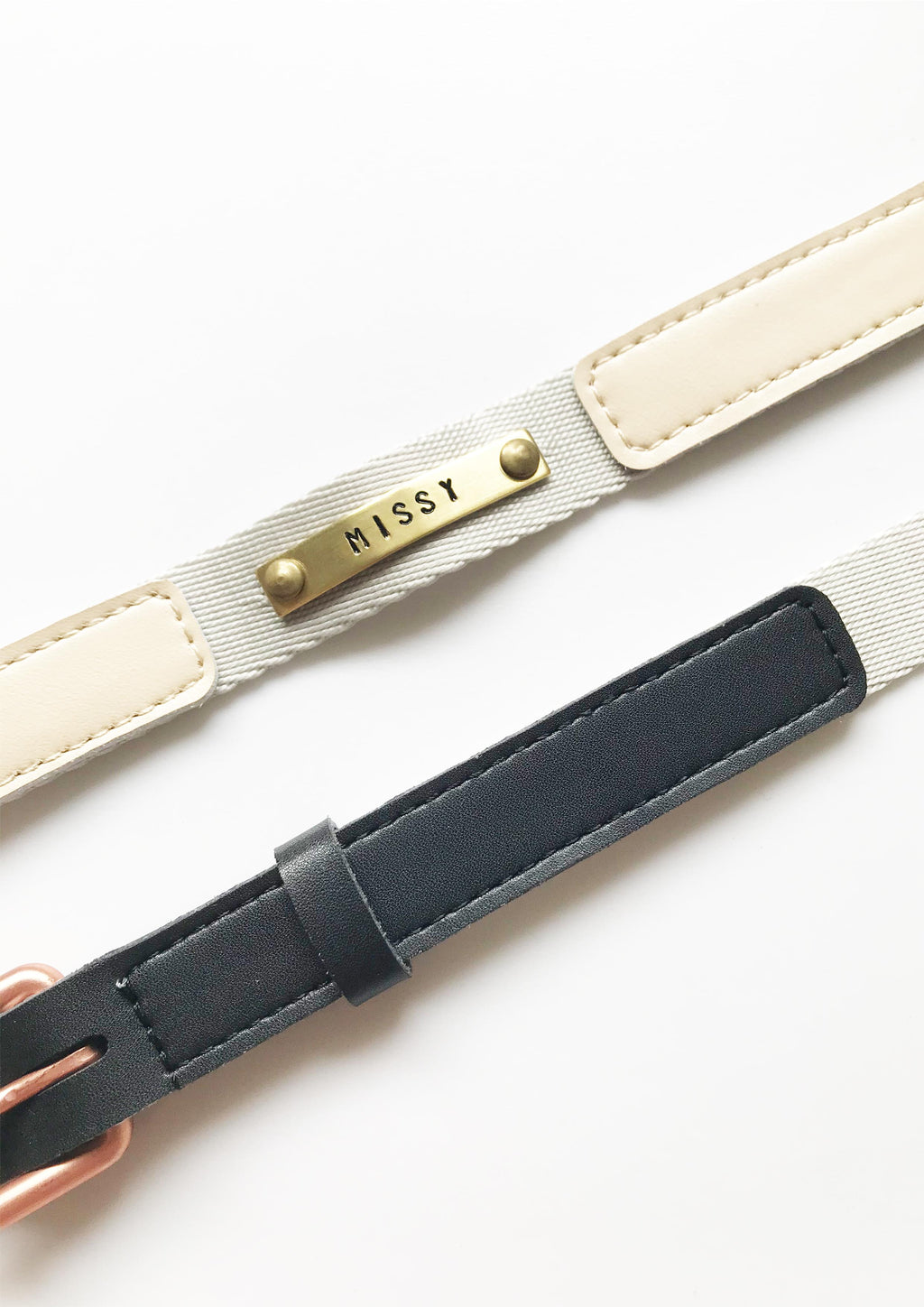 Nylon + Microfibre Custom Collar