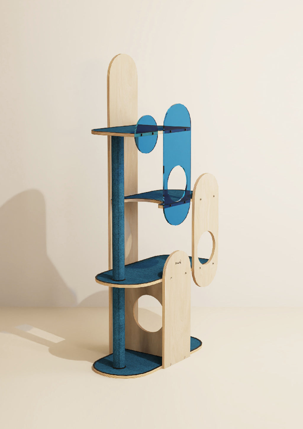 Paddle Pop Cat Tree (Blue)