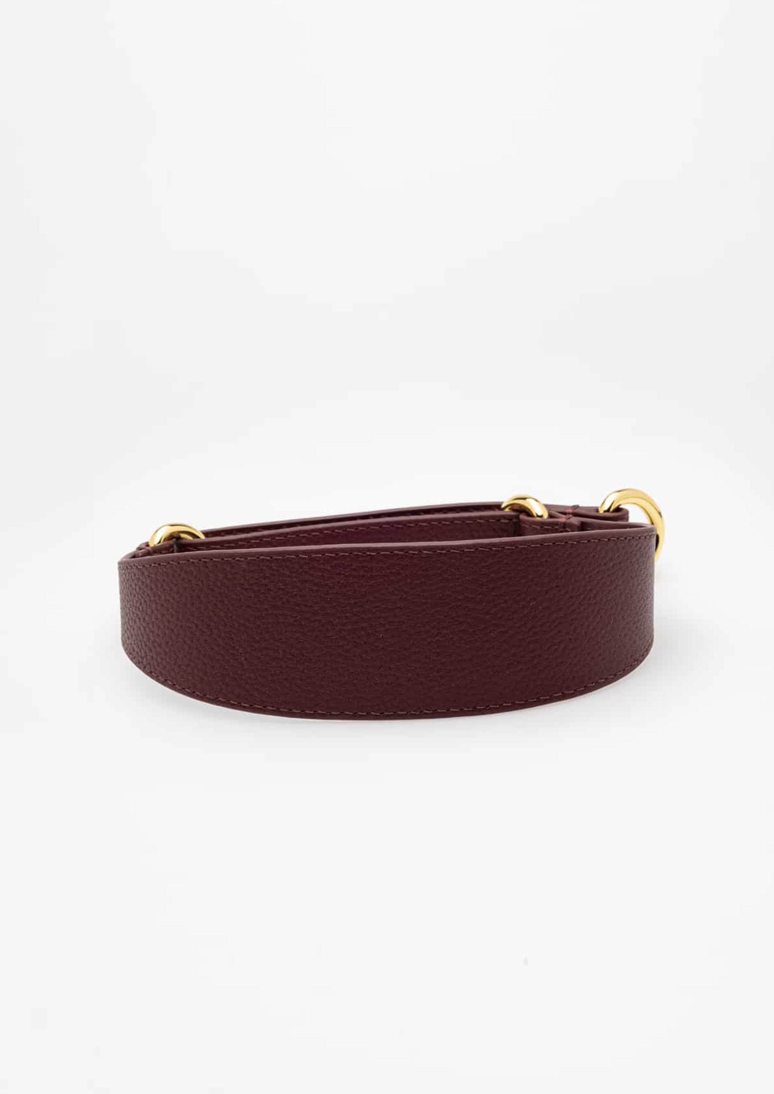 Burgundy Leather Martingale