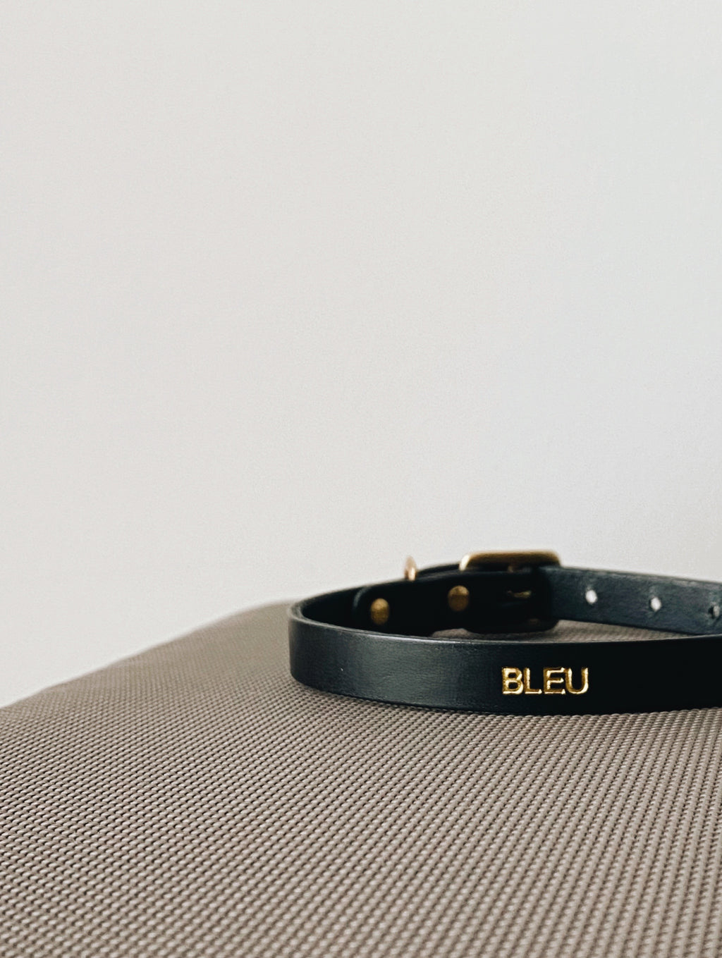BUTTERO Leather Collar