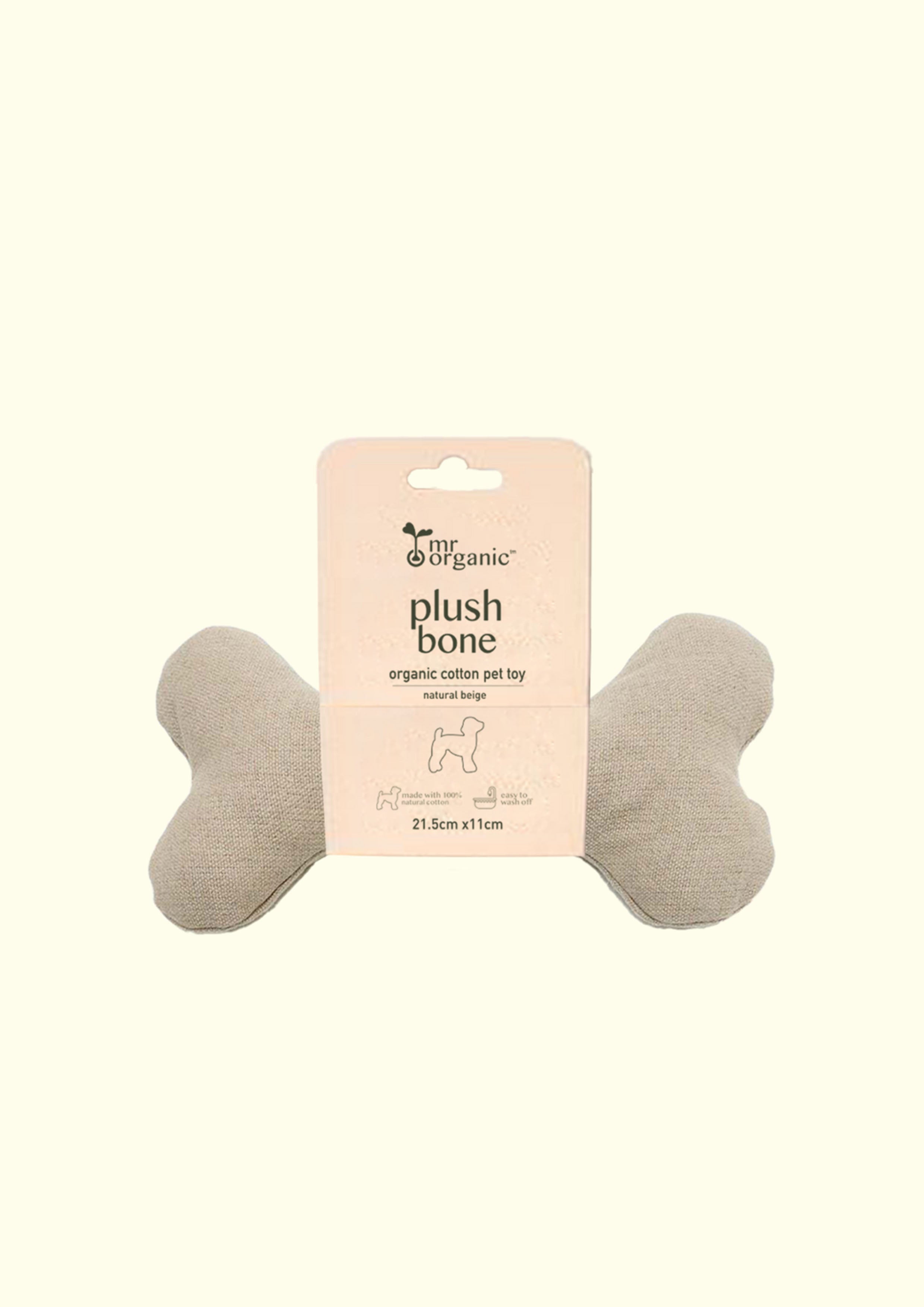 mrorganic Organic Cotton Dog Bone Toy