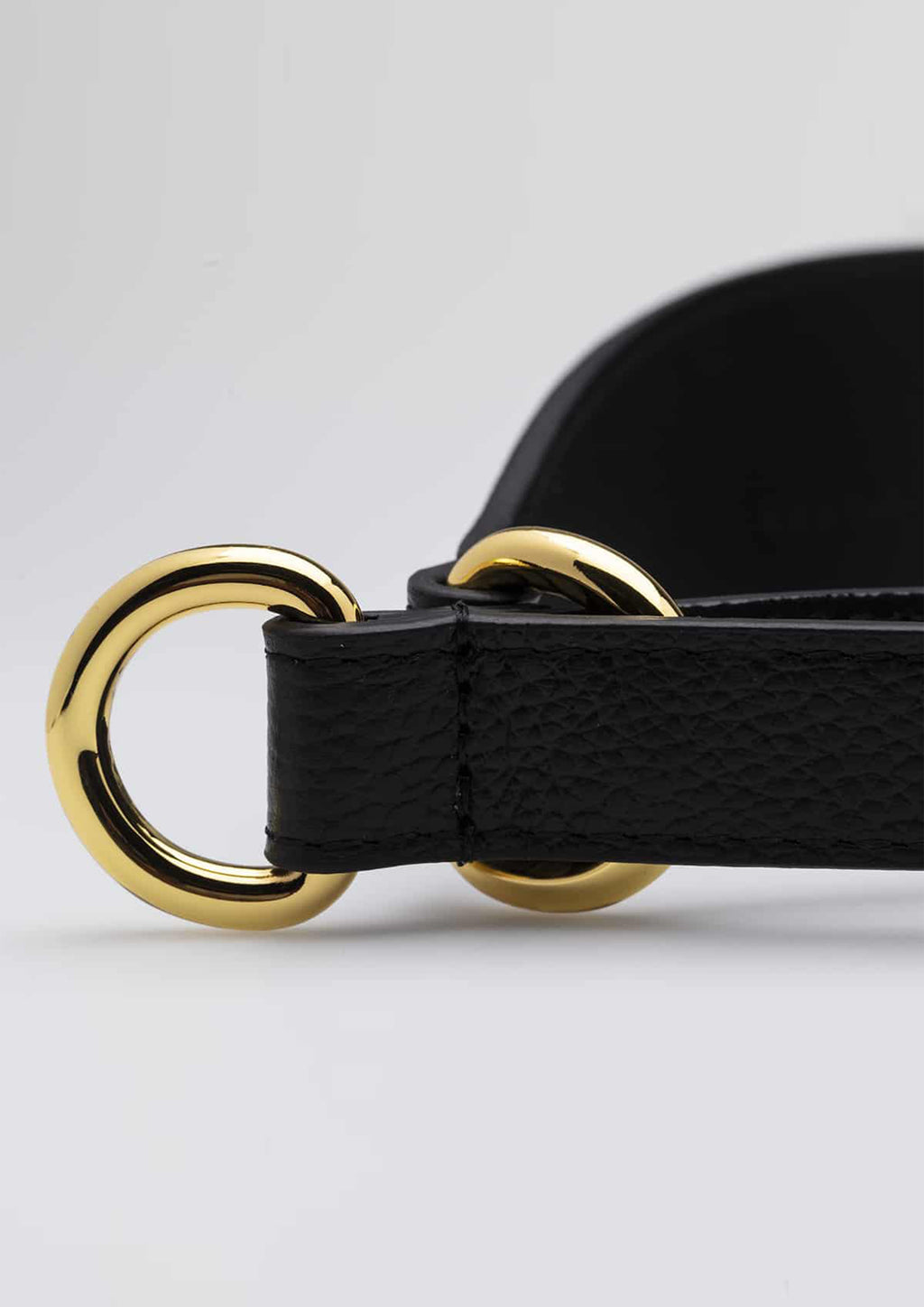 Black Leather Martingale