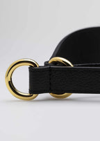 Black Leather Martingale
