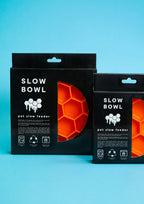 Honeycomb Slow Feeder (Orange)