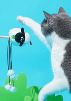 Sheep Cat Teaser with Catnip