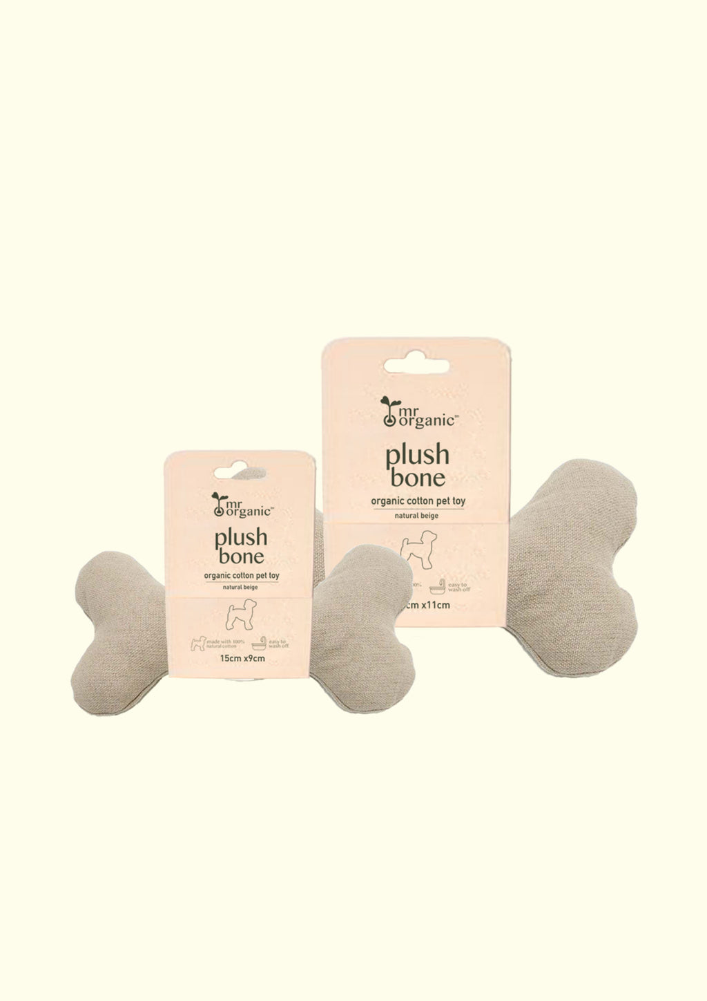 mrorganic Organic Cotton Dog Bone Toy