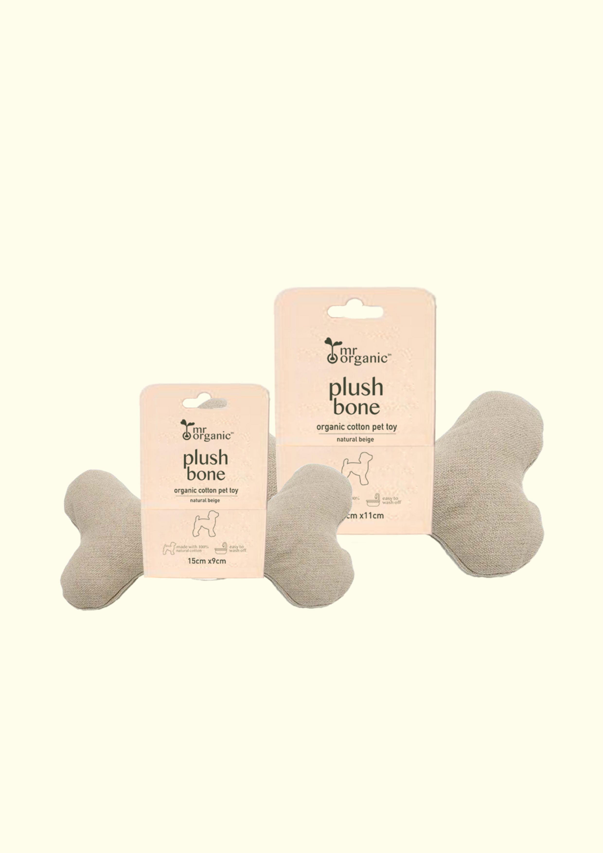 mrorganic Organic Cotton Dog Bone Toy