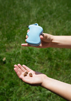 Silicone Dog Treat Dispenser (Sky Blue)