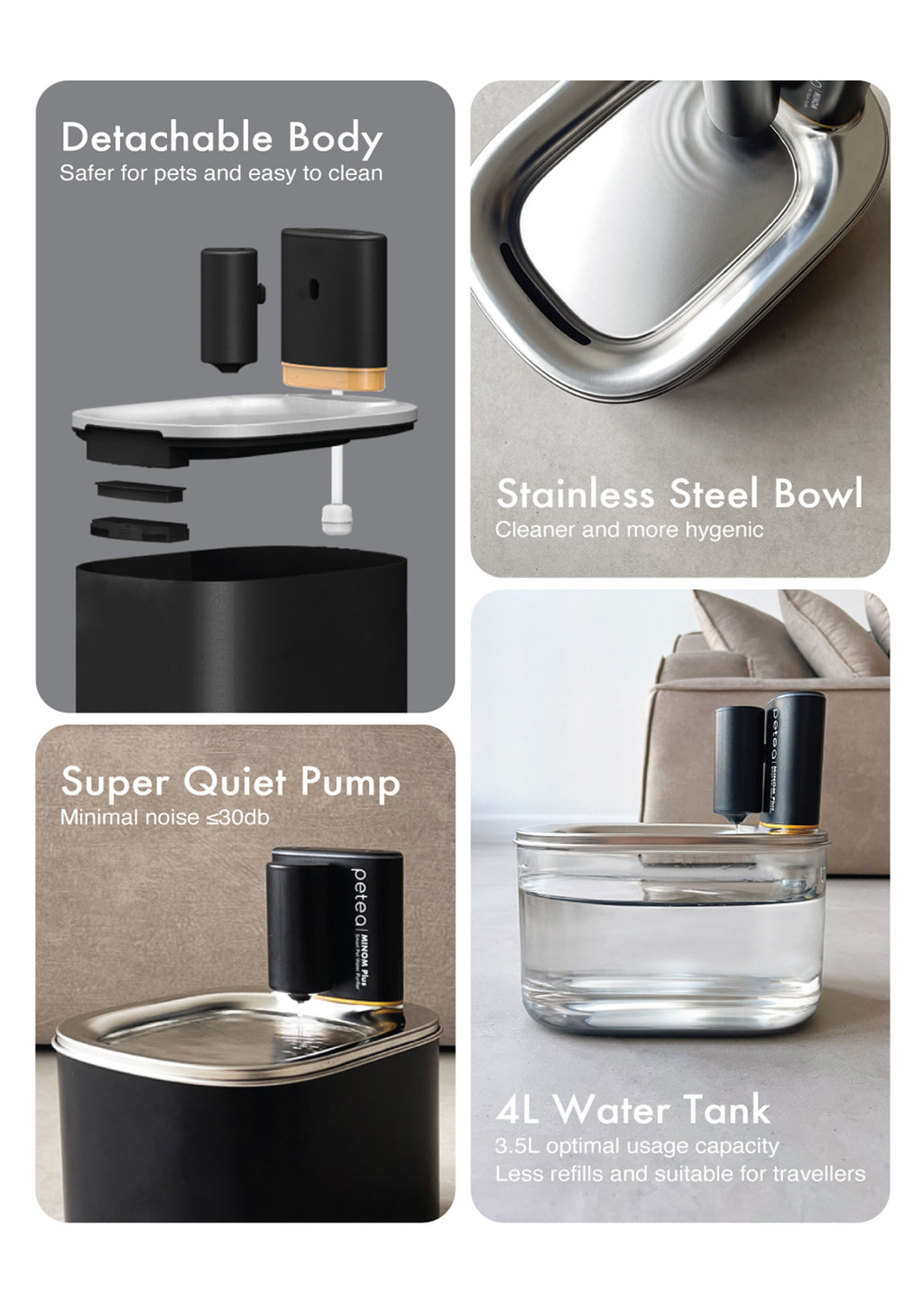 MINOM+ Smart Pet Water Purifier