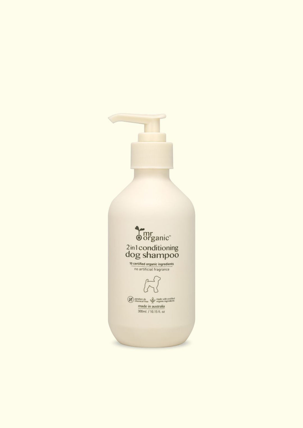 mrorganic 2 in 1 Conditioning Dog Shampoo