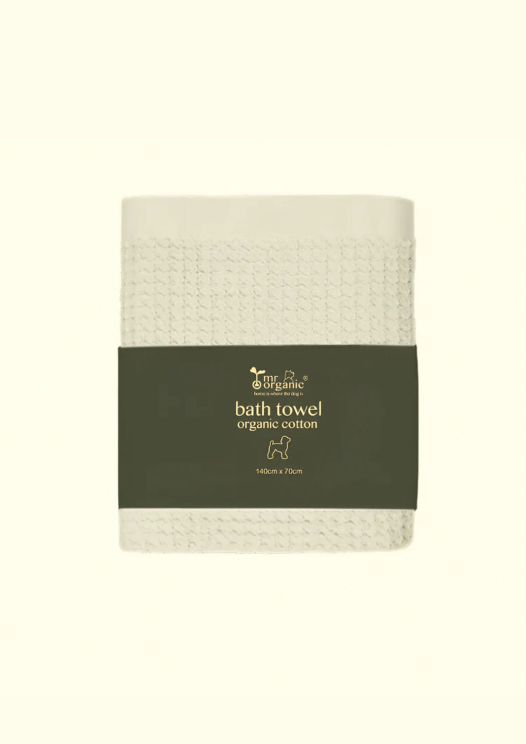 mrorganic Organic Cotton Bath Towel