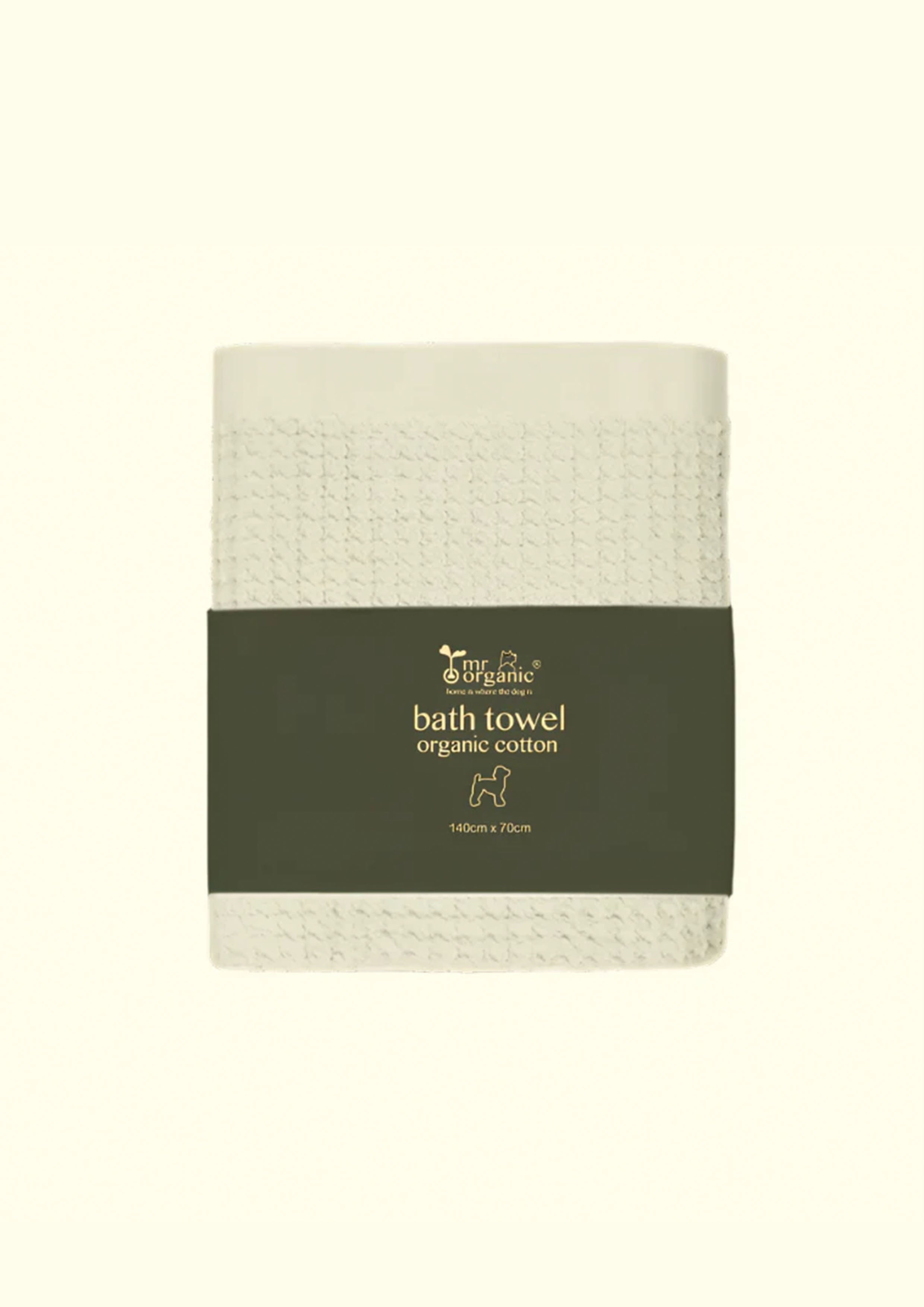 mrorganic Organic Cotton Bath Towel