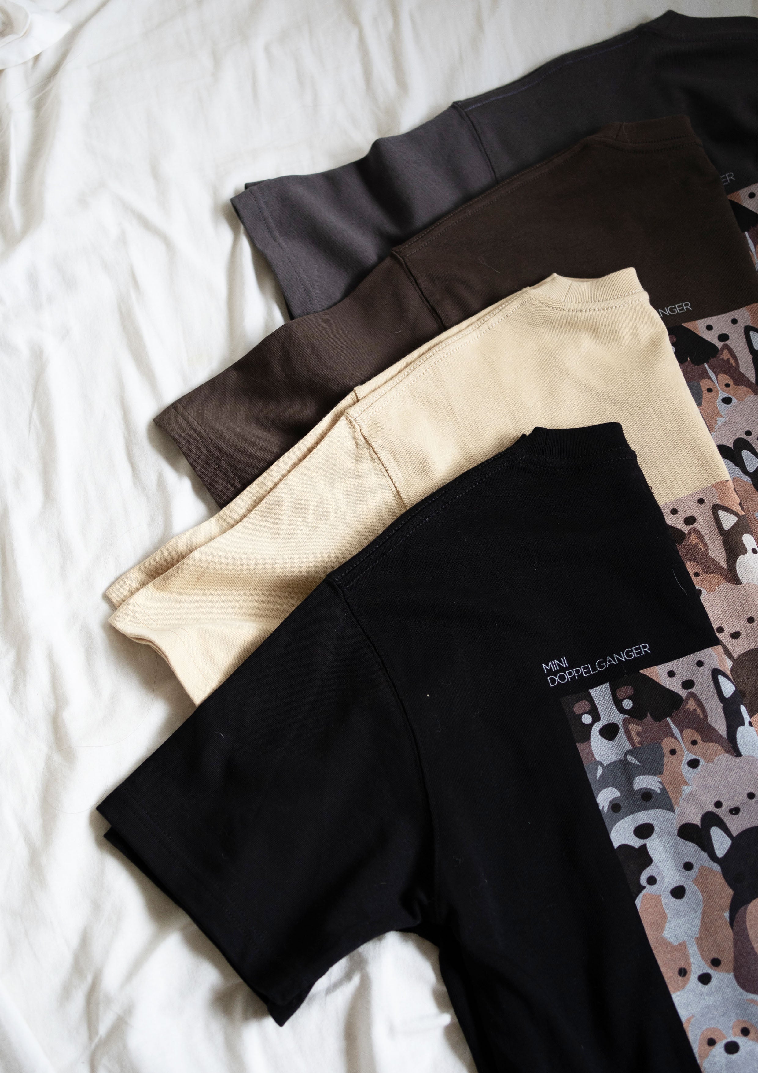 Dog Hair, Don't Care Tee (Beige)