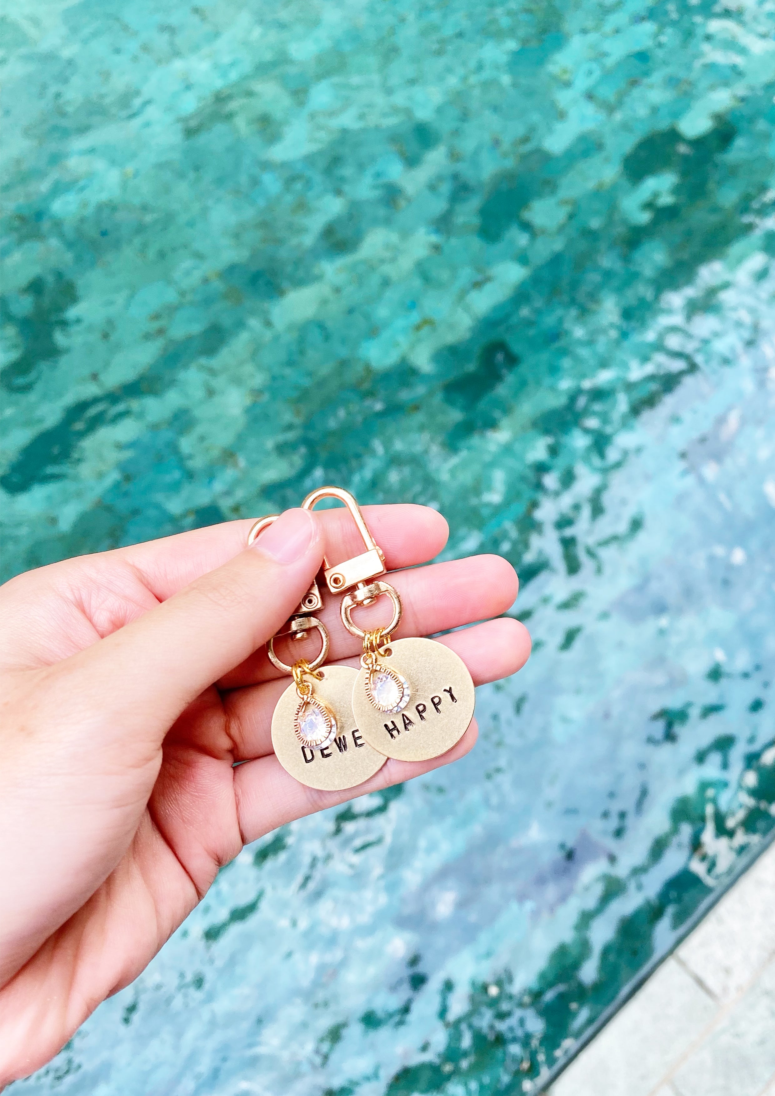 Cubic Zirconia Tag