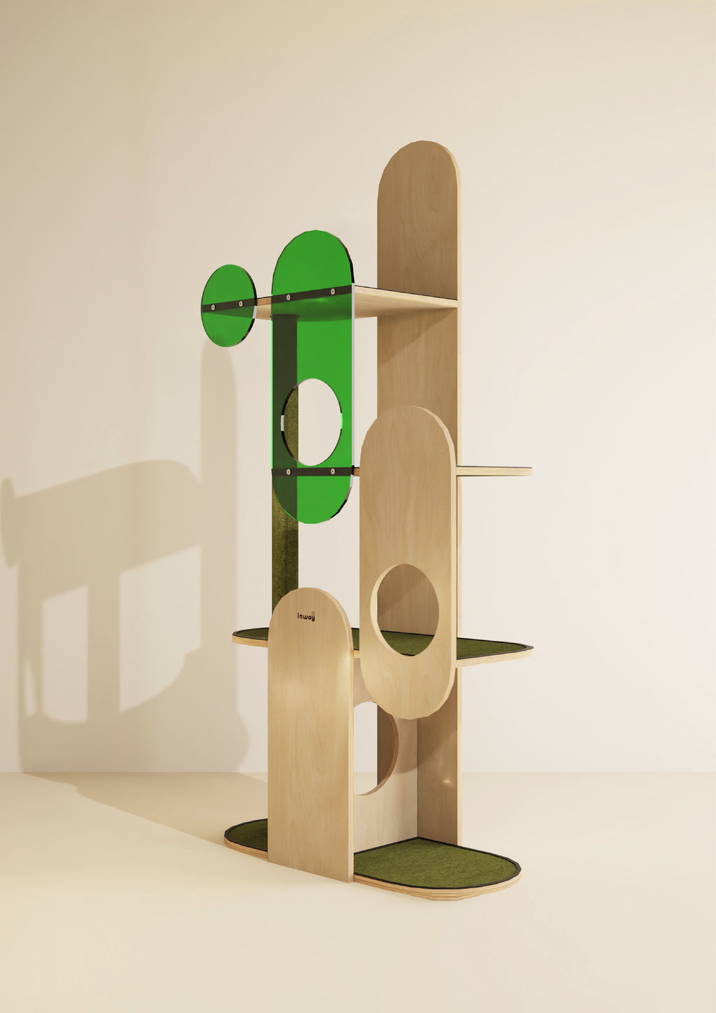 Paddle Pop Cat Tree (Green)