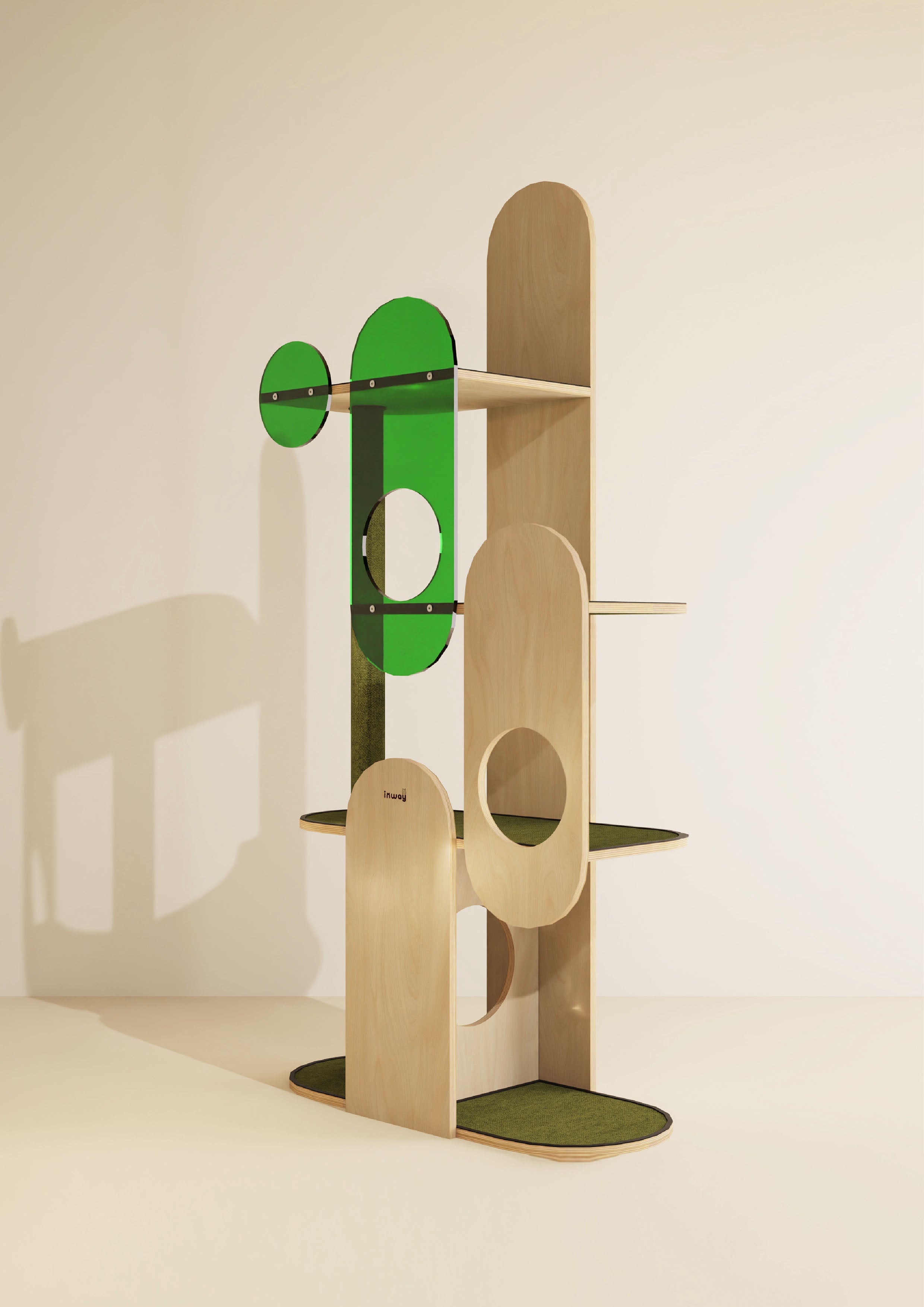 Paddle Pop Cat Tree (Green)