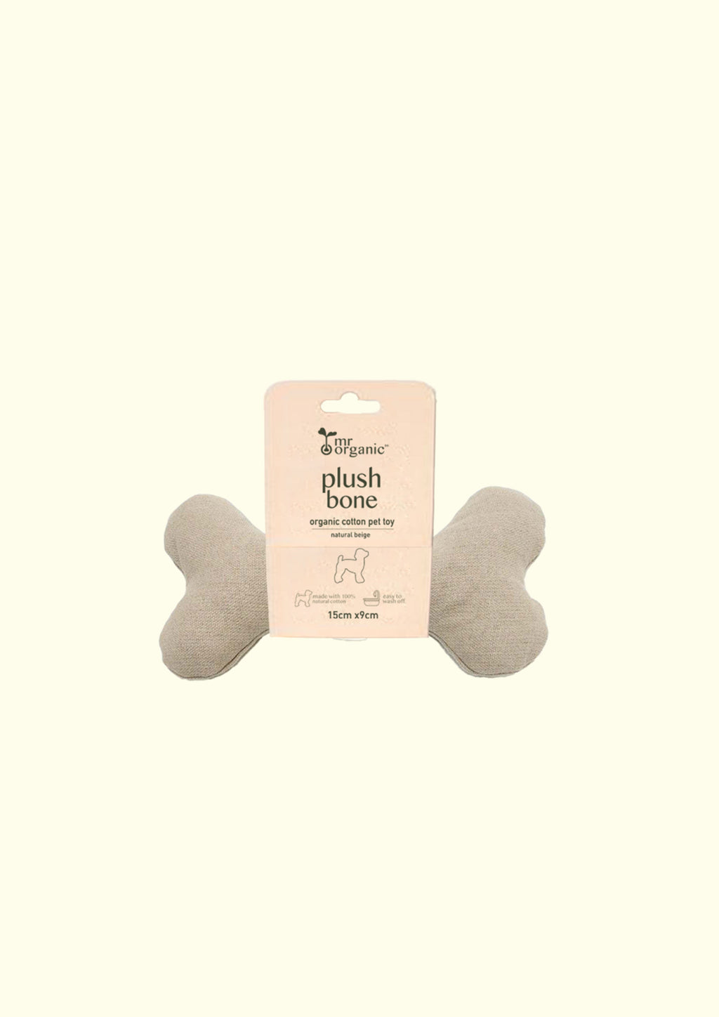 mrorganic Organic Cotton Dog Bone Toy