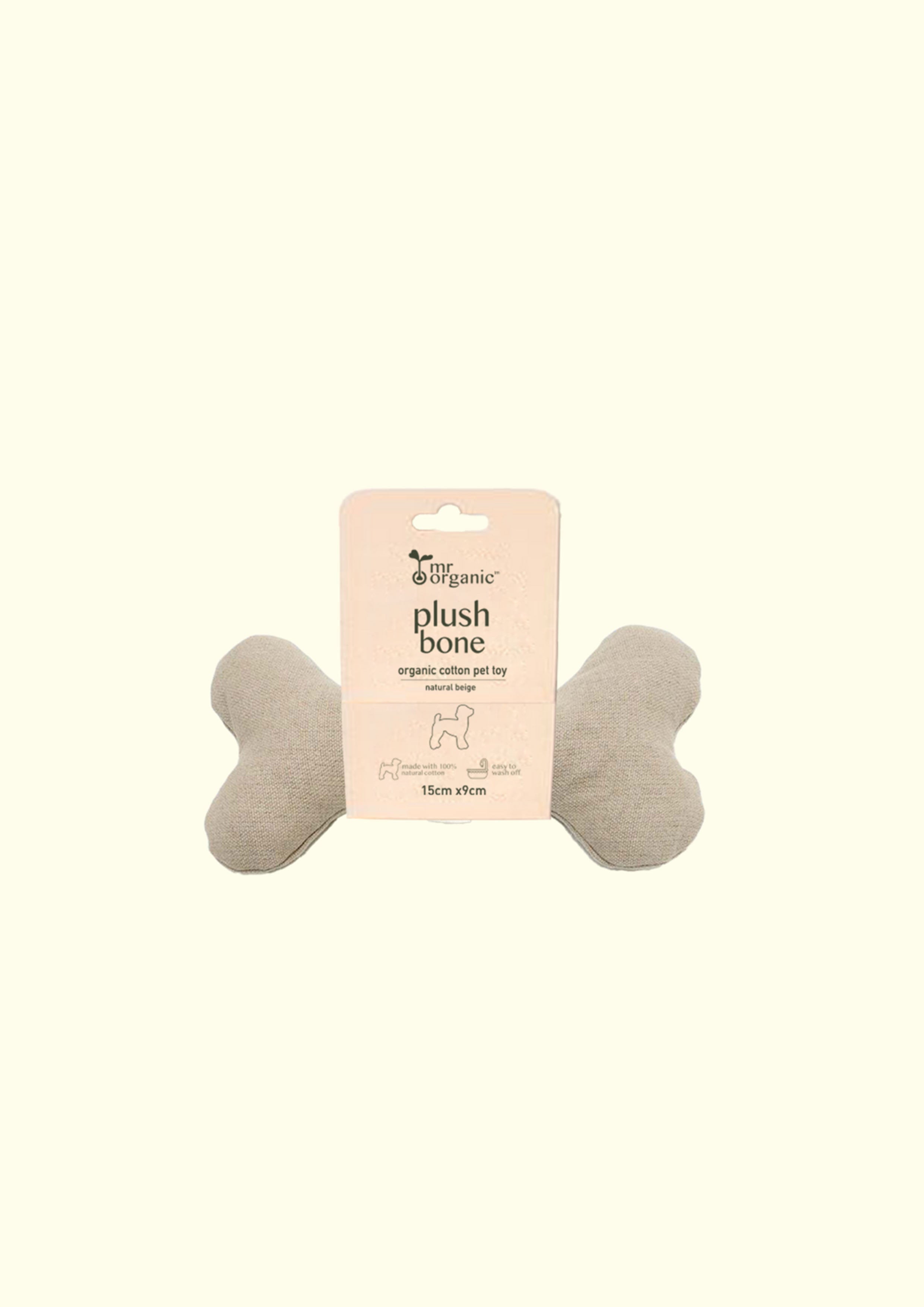 mrorganic Organic Cotton Dog Bone Toy