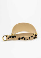 Leopard Leather Martingale