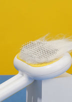 Oblong Comb with Fur Remover