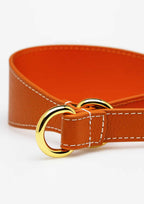 Cognac Leather Martingale