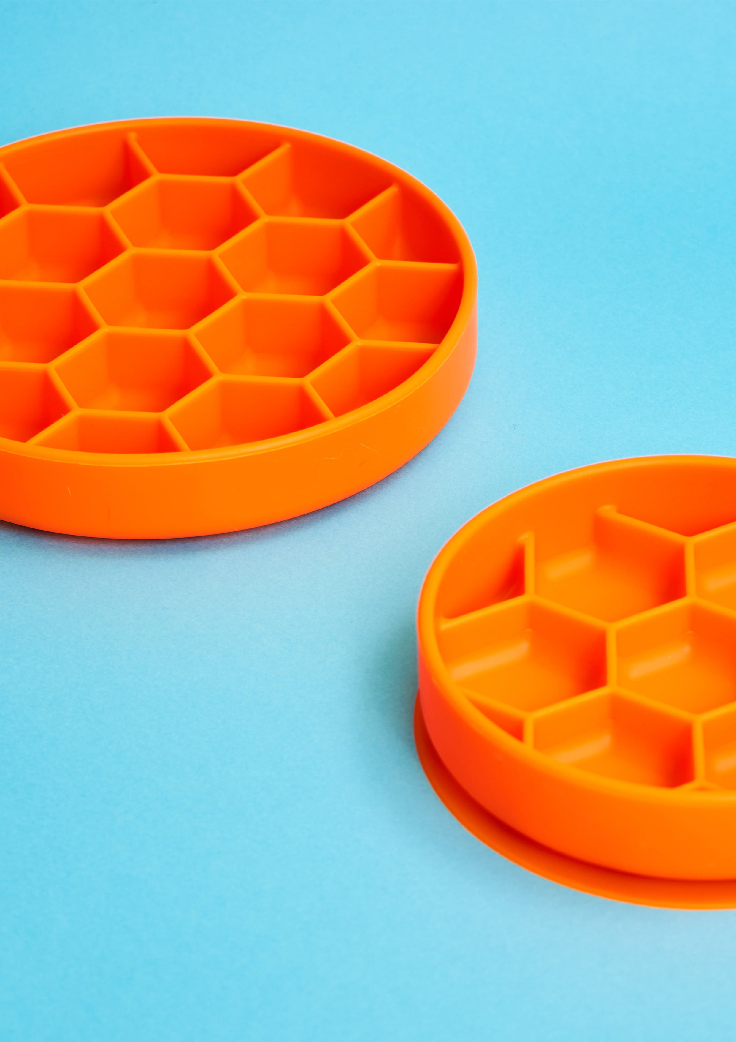 Honeycomb Slow Feeder (Orange)