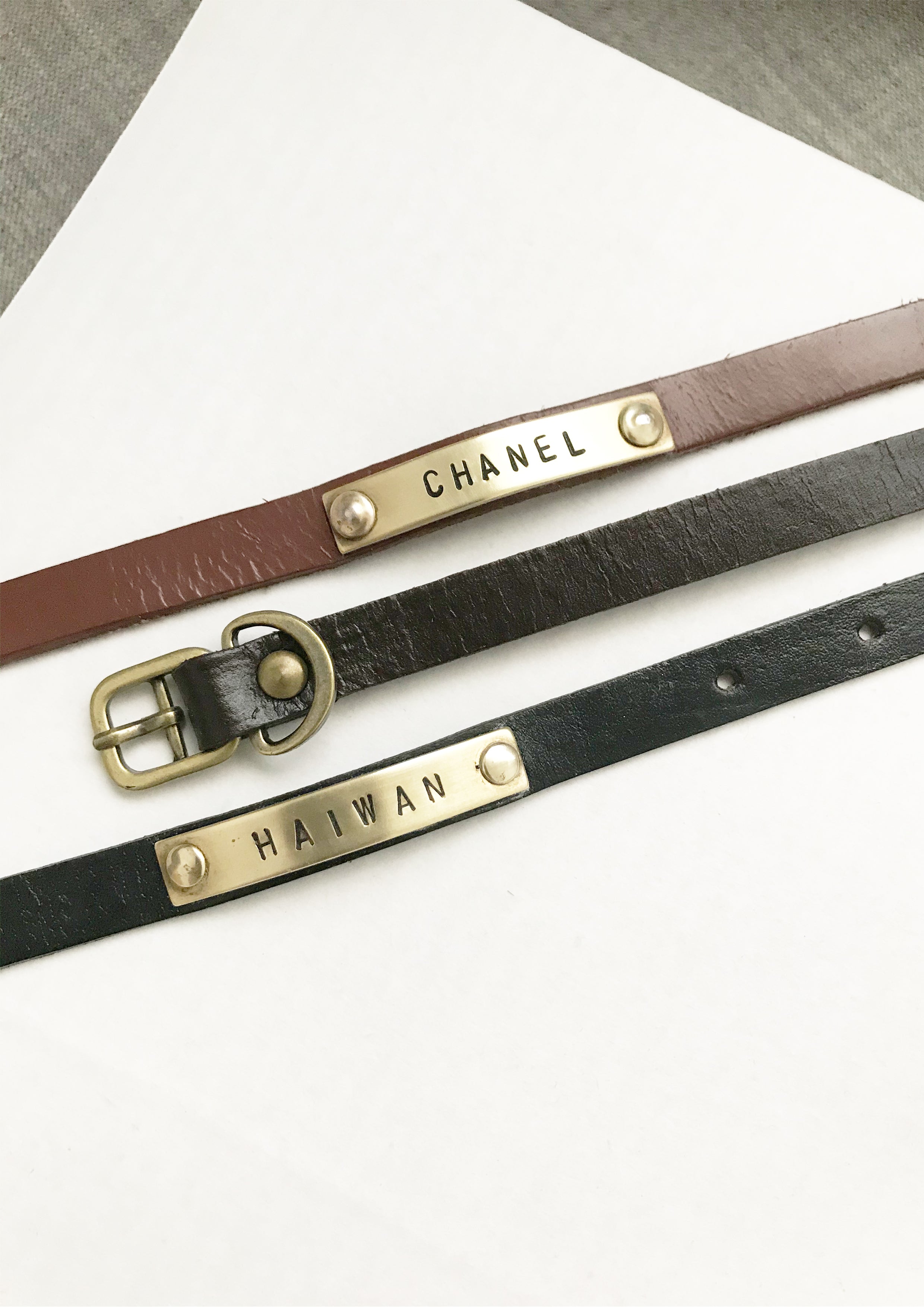 Custom Leather Collar