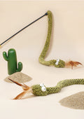 Rattlesnake Cat Teaser with Crinkle