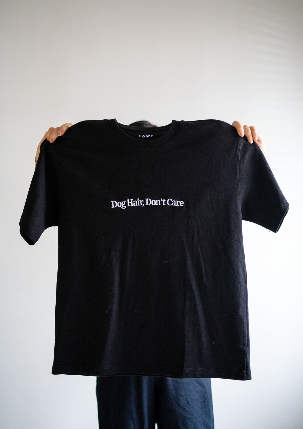 Dog Hair, Don't Care Tee (Black)