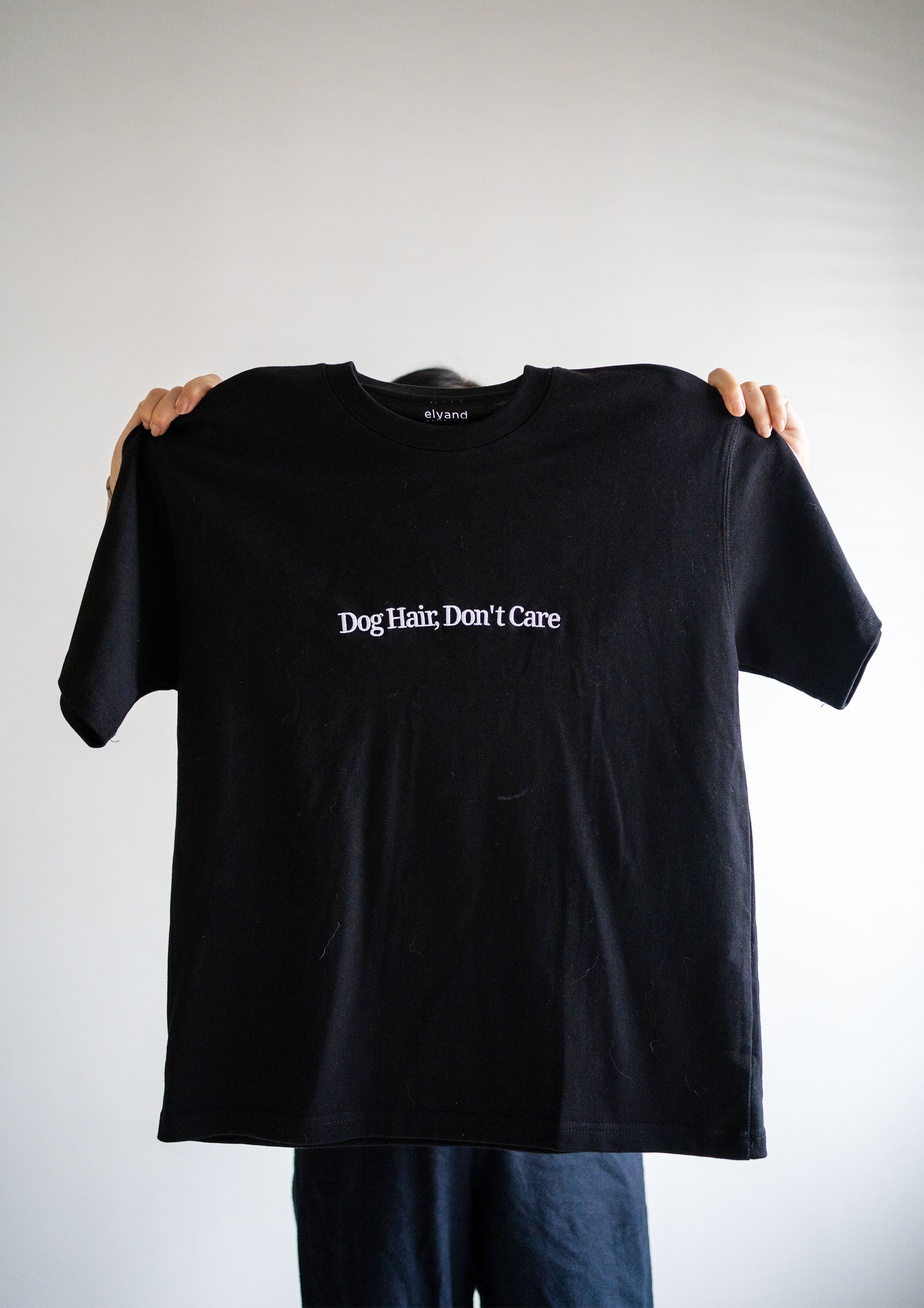 Dog Hair, Don't Care Tee (Black)