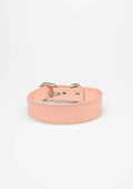 Apricot Thin Leather Collar