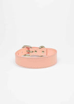Apricot Thin Leather Collar