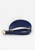 Dark Blue Leather Martingale