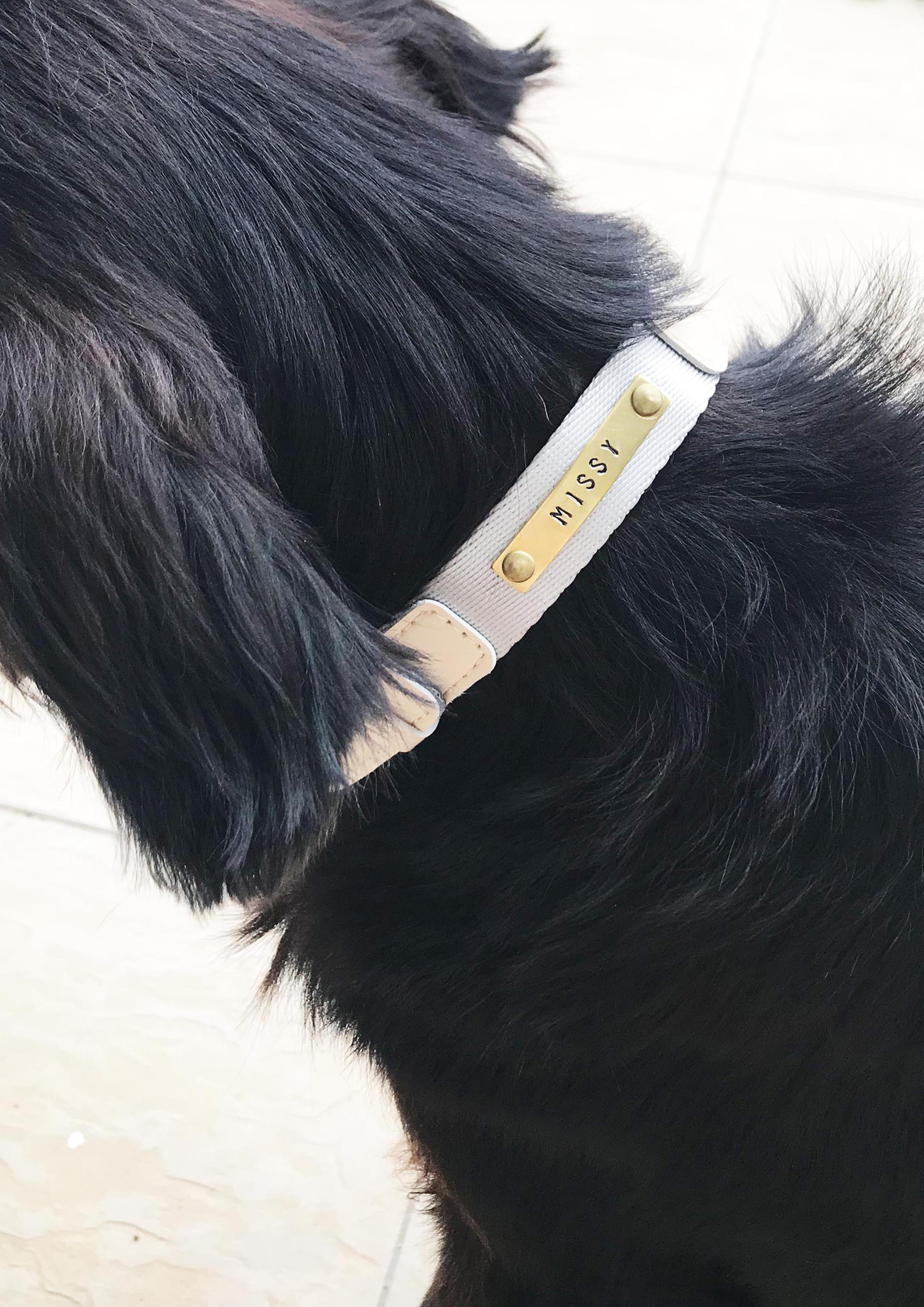 Nylon + Microfibre Custom Collar