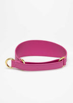 Hot Pink Leather Martingale