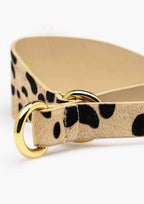 Leopard Leather Martingale