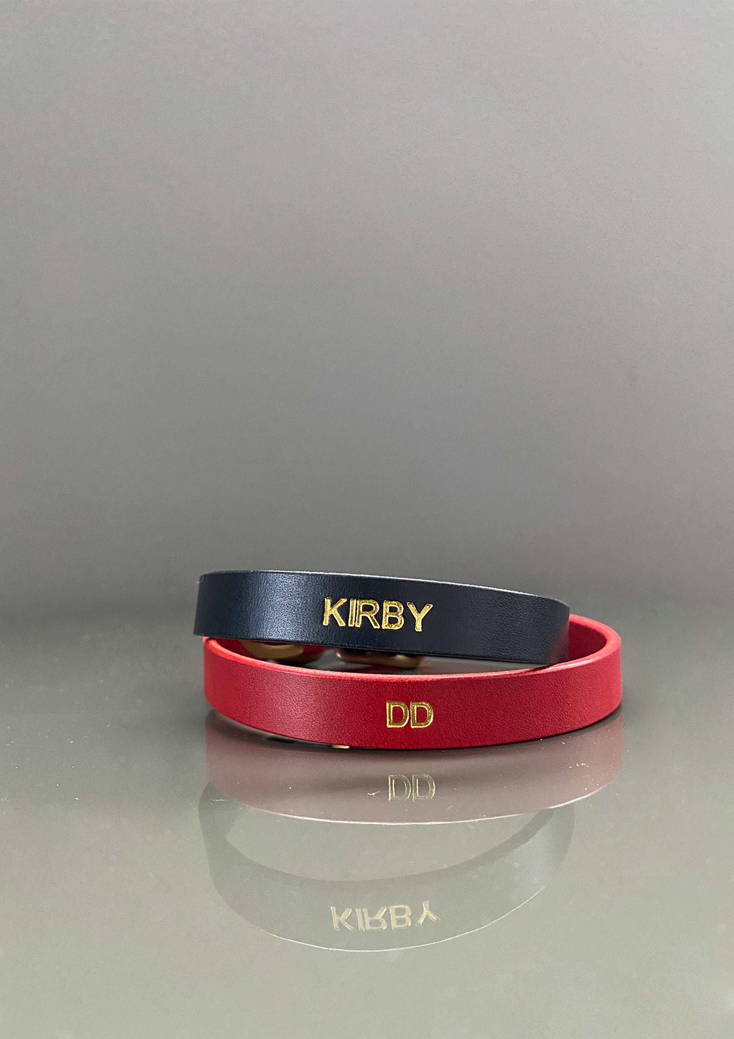 BUTTERO Leather Collar
