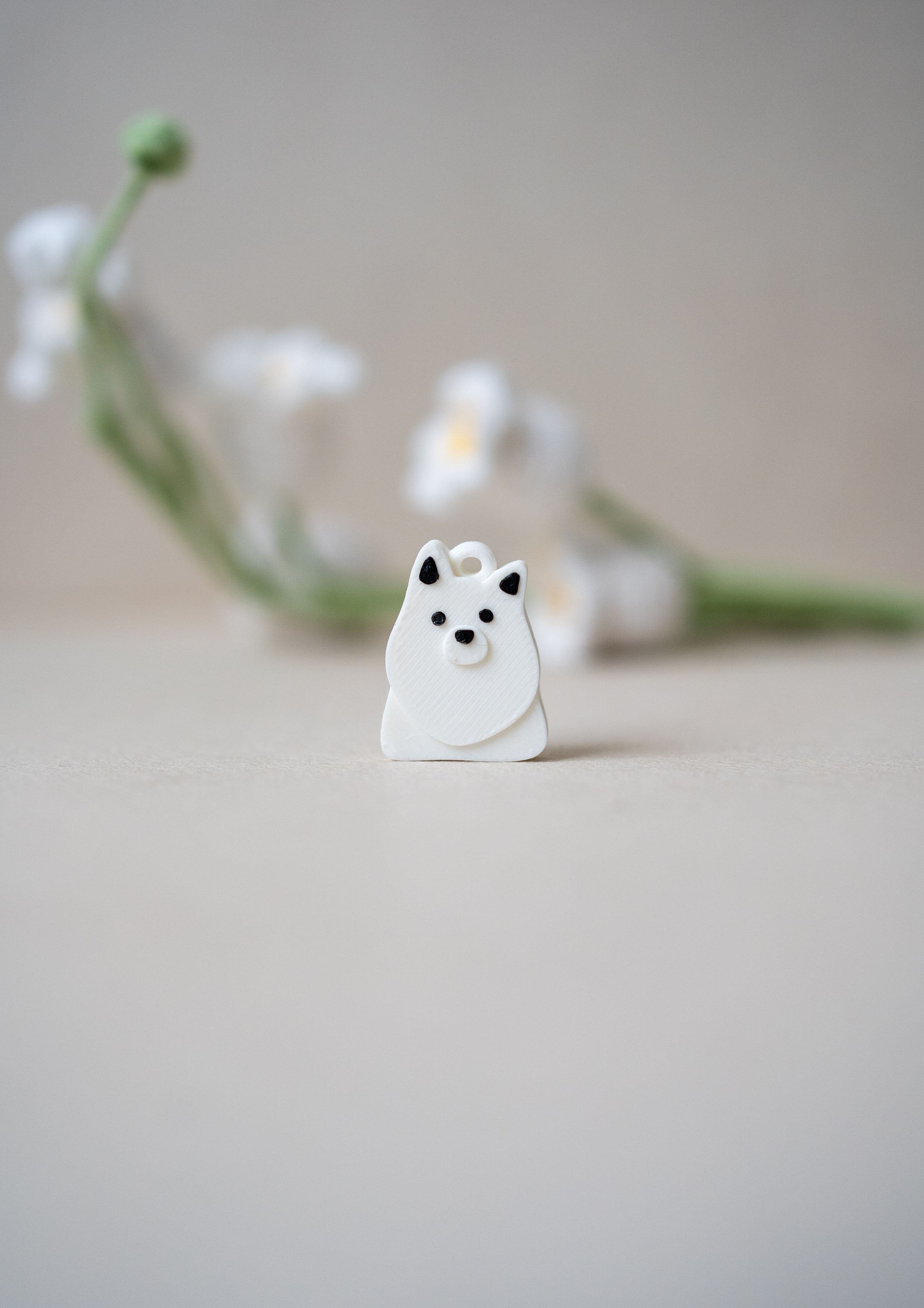 Japanese Spitz Prosopa Charm